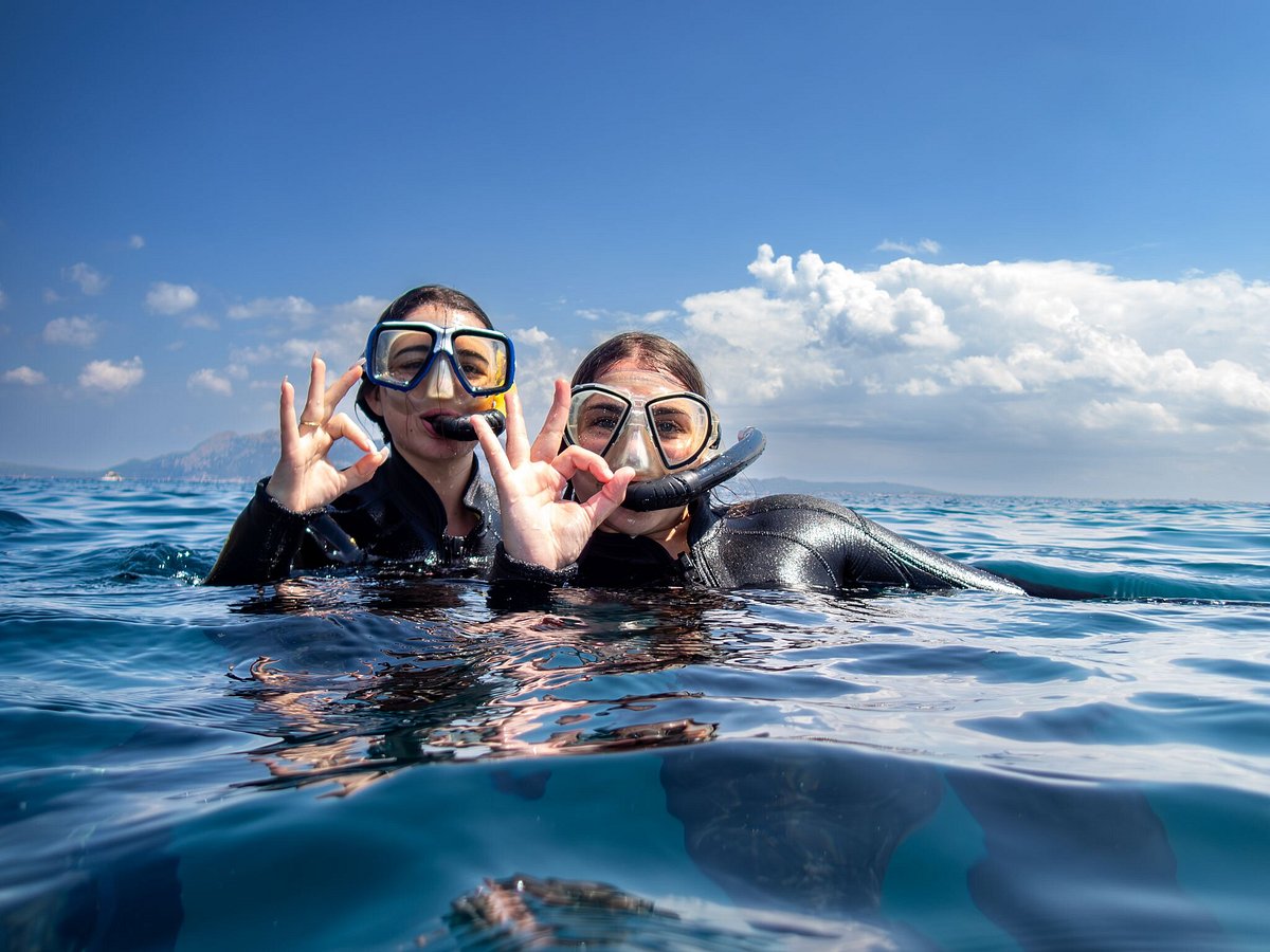Tour de snorkel con guía (máscara, aletas, tubo, neopreno)