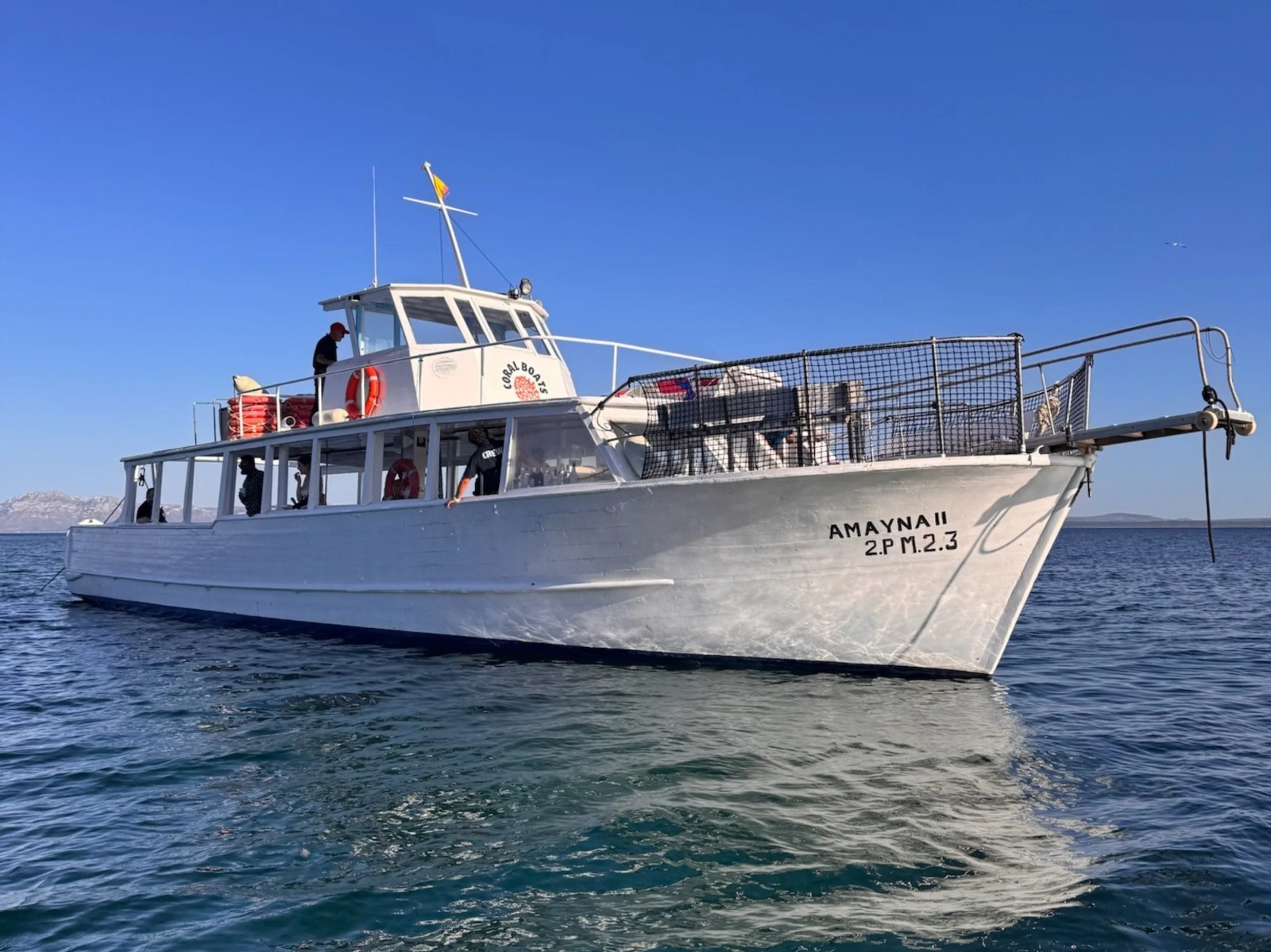 Barco compartido (Max. 40 pax) — Mañana (4h)