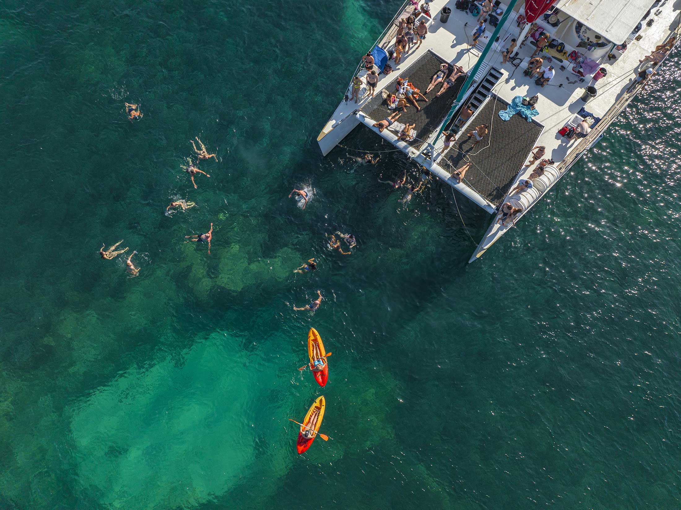 Catamarán a vela